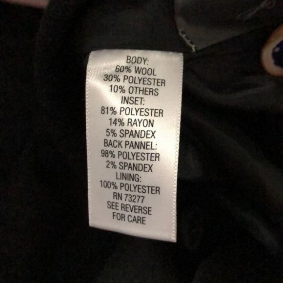 VERA WANG Wool Blend Blazer Jacket Size Large - Picture 8 of 8